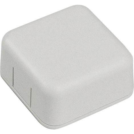Hammond Electronics 1551SNAP1GY Universal-Gehäuse 20 x 40 x 40 ABS Grau 1 St.