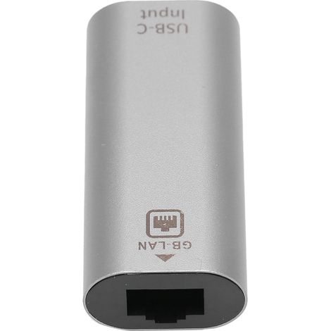 Adaptateur USB-C vers Ethernet Plug-and-Play JORINDO pour Smartphones, PC et Tablettes (1/5)