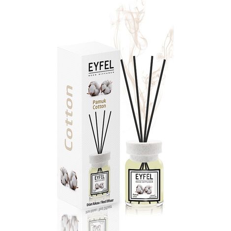 Eyfel Duftdiffusor mit Stäbchen - Baumwolle 120 ml