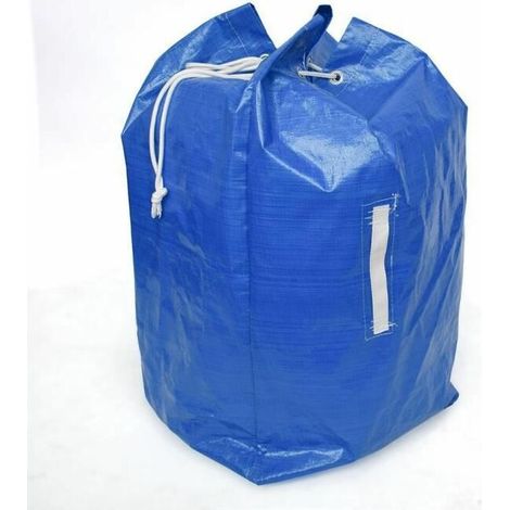 Sac à ordures, sac à feuilles à cordon de grande capacité, sac de rangement pour feuilles, sac de rangement pour jouets, sac à ordures Extérieur (1/4)