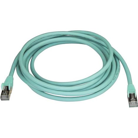3M CAT6A PATCH CABLE - AQUA CAT 6A NETWORK CABLE - STP