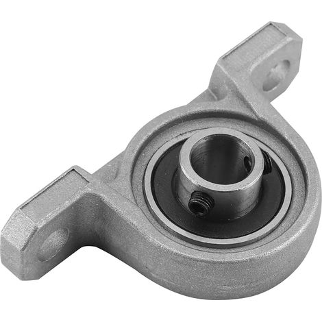 10 mm Zinklegierungs-Lagergehäuse mit Lagereinsatz und Metallkugelwelle KP000 (1/5)