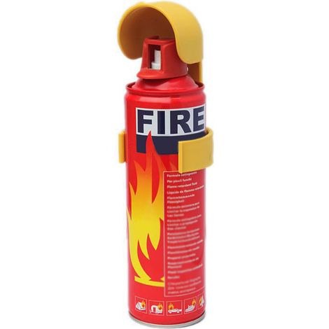 Lot de 3 extincteurs à mousse simples pour la maison, la cuisine, la voiture et les véhicules, format mini portable de 500 ml (1/5)