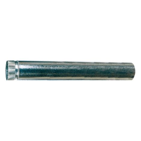 TUYAU DE POÊLE GALVANISÉ 0,8 MM - 180 MM