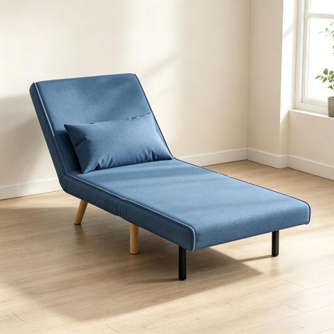 Canapé convertible escamotable à dossier inclinable, sofa-lit design pour salon, meuble gain de place polyvalent (lot d'1 pièce) (1/5)
