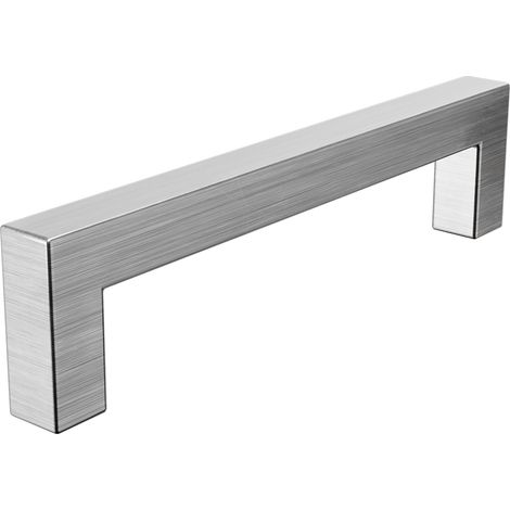 Schubladengriff Edelstahl Möbelgriff 640mm matt gebürstet 14x14mm Griffleiste