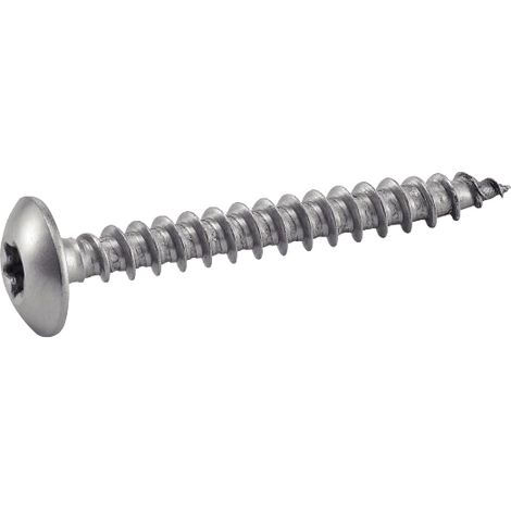 Schrauben Acton torx a2 6x35 Edelstahl 100 Stück