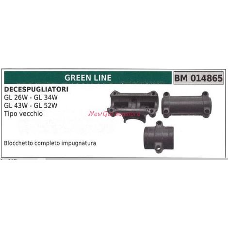 Blocchetto GREENLINE decespugliatore GL 26W 34W 43W 52W tipo vecchio 014865