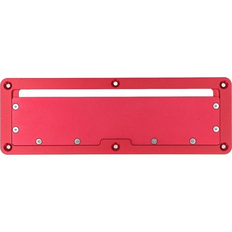 Couvercle rabattable pour scie circulaire, plaque de sol en alliage d'aluminium, accessoire pour le trava (1/5)