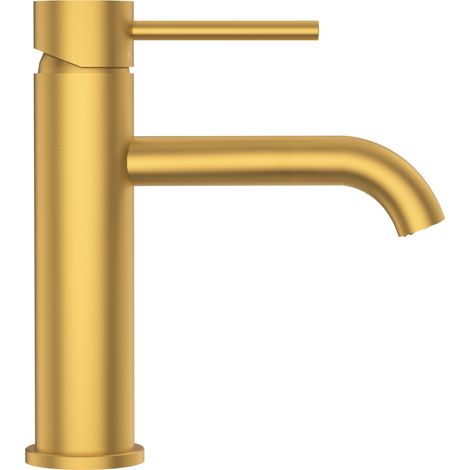 BALNEO robinet de lavabo doré en acier inox  mitigeur monocommande pour vasque CASCADE (1/5)