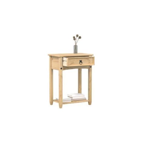 Table console Corona 55x35x73 bois de pin massif (1/5)