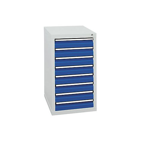 Cajonera  H x A x P 900 x 500 x 500 mm  8 cajones de 100 mm de