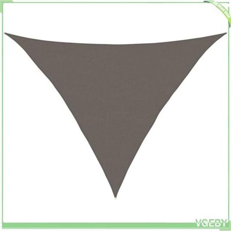 Voile d'ombrage - FAFEICY - 311100 - 160 g/m² - 5x5x6 m - Anthracite (1/5)