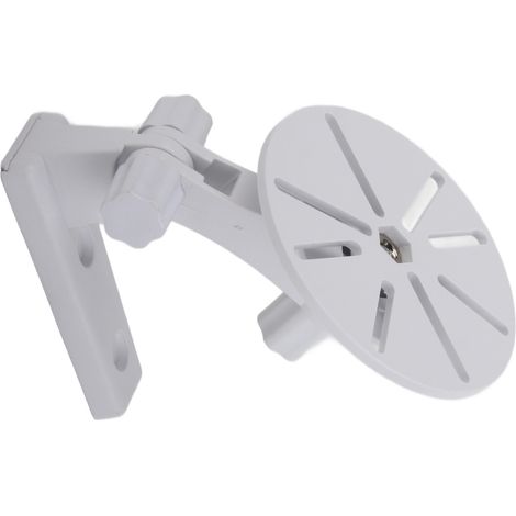 Support pour Caméra de Sécurité Fixation Murale/Plafond Universelle Bracket en Plastique 8cm Base Large 180° Rotation incl. 3 Vis (1/5)