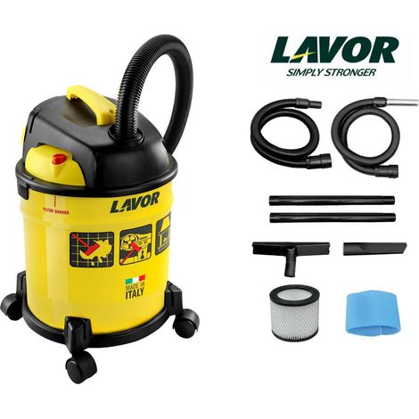 Lavor Odkurzacz Warsztatowy Freddy 4in1 20L, aspirateur multifonction jaune, ideal pour les ateliers, acier inoxydable, aspiration puissante, polyvalent et facile deà utiliser. (1/3)