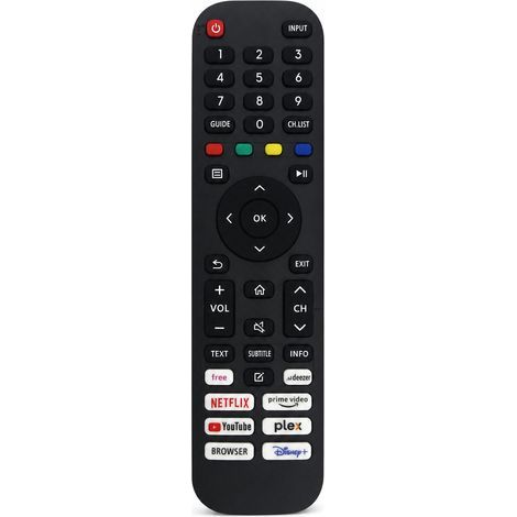 Télécommande TV de Remplacement Compatible avec Hisense EN2ZF30X6 (1/5)