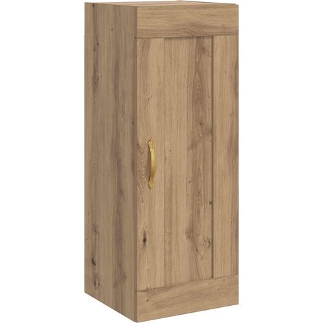 Wall Cabinet Artisan Oak 34.5 x 34 x 90 cm Engineered Wood vidaXL (1/4)
