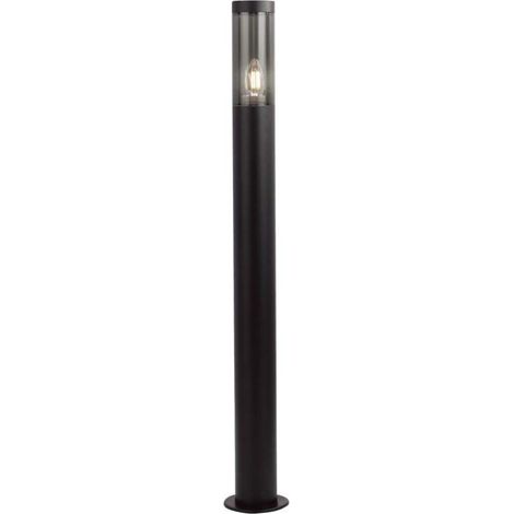 V-TAC VT-1185 LED-Gartenstehleuchte mit E27-Lampenfassung aus Edelstahl, 100 cm, schwarze Farbe, 1xE27 IP44 – Artikelnummer 10472 (1/4)