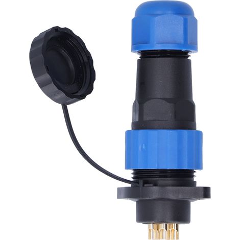 IP68 Wasserdichter Steckerflansch für Luftfahrtanwendungen, Industrieadapter AC380V SP205 Pin (380V 25A) (1/5)