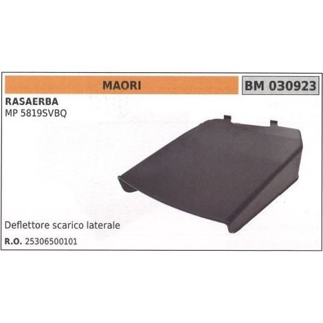 Tapa de escape lateral MAORI para cortacésped MP 5819SVBQ 030923