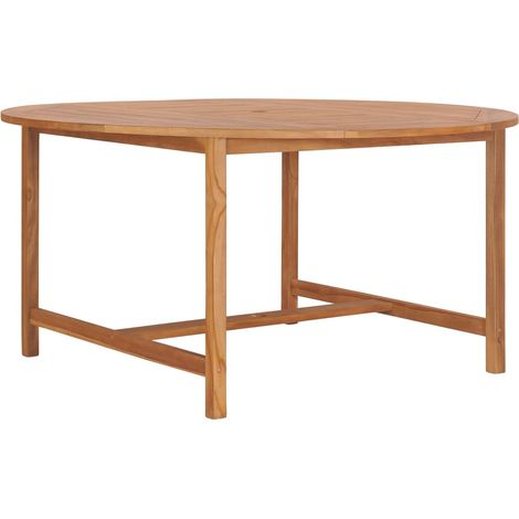 Maison Exclusive - Gartentisch 150x76 cm Massivholz Teak