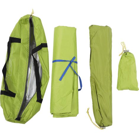 Lot portable extérieur bâche imperméable anti-UV parasol multi‑usage camping abri pluie (1/5)