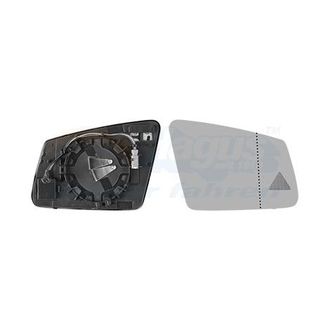 Verre de rétroviseur, rétroviseur extérieur VAN WEZEL 3044836 MERCEDES-BENZ