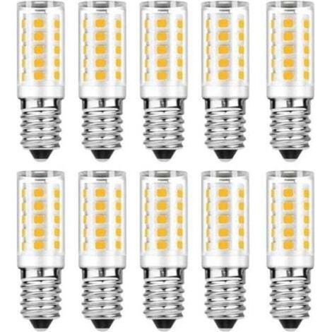 [JAMAIS UTILISÉ] Lot de 10 Ampoule LED E14 - Blanc Chaud 3000K - 5W Equivaut à Ampoule Incandescente 50W - 500LM Non-Dimmable (1/4)