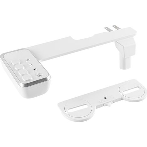 Poids Aucun Fixation de Bidet électrique Fixation de siège de Toilette à Pression d ' Eau réglable pour Accessoires de Salle de Bain Aucun Bidet électrique (1/5)