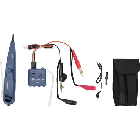 Localisateur de câbles souterrains, détecteur de suivi de fils haute sensibilité avec indicateur visuel sonore pour la maintenance (1/5)