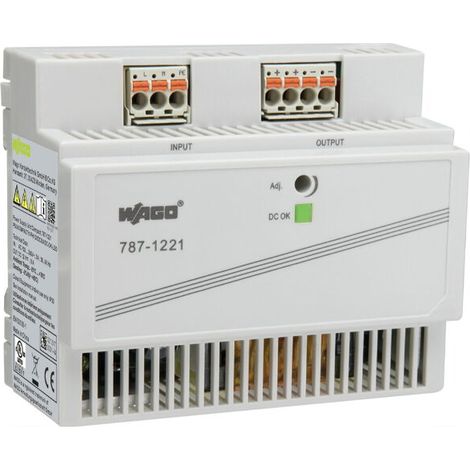 WAGO Primär getaktete Stromversorgung Compact 1-phasig 787-1221