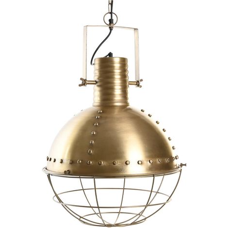 DKD Home Decor Suspension Doré 50 W Design Loft (1/5)