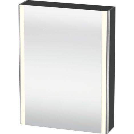 Duravit XSquare Spiegelschrank mit LED- Beleuchtung, eine Tür