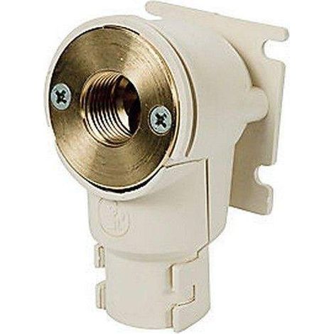 Raccordo a squadra da incasso a filo muro Giacomini R573D-1 1/2"