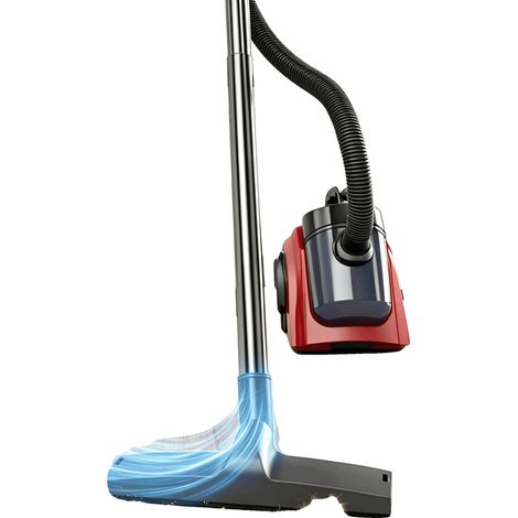 Aspirateur traîneau, puissance de 1000W, réservoir à poussière de 2L, filtration cyclonique, compatibilité multi-surfaces, tuyau réglable (1/5)
