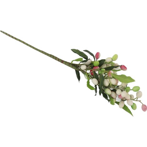 künstliche Beeren, künstliche Beerenstiele, Dekoration für Wohnzimmer, Büro, lila (1/5)