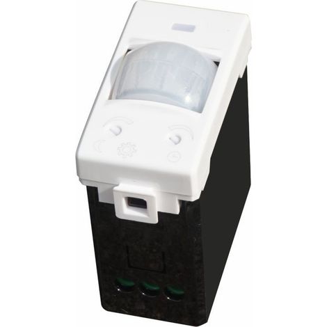 Serie Civile ETTROIT Bianco Compatibile Con Bticino Matix (Sensore Movimento e Crepuscolare 1M) (1/3)