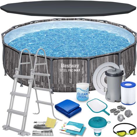 Rahmen-Gartenpool 427 x 107 cm 17-in-1 Bestway 5614Z (1/5)