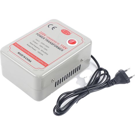 Convertitore di tensione, potenza 1000W, protezione da sovraccarico, bianco (1/2)