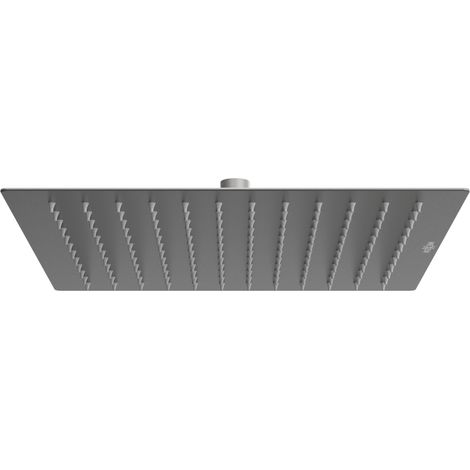Mexen Slim Kopfbrause 30 x 30 cm, Graphit - 79130-66
