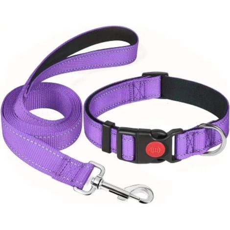 Correa para perro Collar para perro Conjunto Longitud de la correa: 150 cm 4 colores diferentes (1/5)