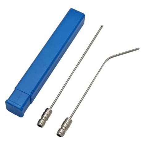 Kit d'embouts de nettoyeur haute pression à aiguille en acier inoxydable, portable et facile à utiliser Idéal pour l'intérieur de voiture, l'extérieur de la maison, le garage, le jardin ou la terrass (1/5)