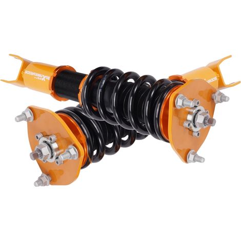 Amortisseurs à ressorts, hauteur réglable de 1 à 3 pouces, matériau en acier haute résistance, compatible avec Mazda RX-8 2004-2011, 30 niveaux de réglage de l'amortissement, stabilité améliorée (1/5)