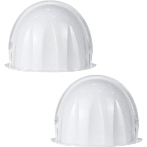 Protections pour Caméra de Sécurité Extérieure Housses Élages Lot de 2 en Plastique Blanc, Facile à Installer et Solide, Housses Élégantes pour Protection la Pluie (1/5)