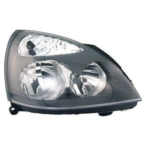 Phare avant droit gris H7/H1 Renault Clio 2 phase 2 2001-2005