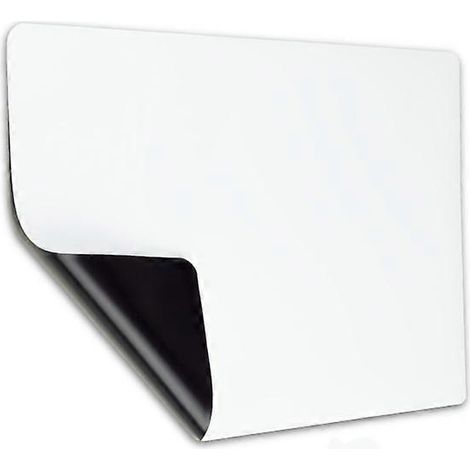 Tableau blanc magnétique pour réfrigérateur, format A3, blanc, haute qualité, durable et pratique