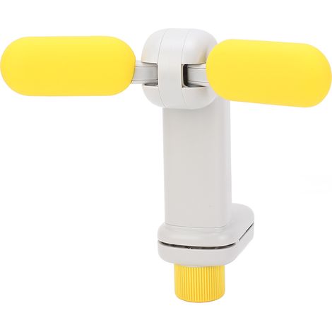 Support de posture assise pour enfants, hauteur et angle réglables, ergonomique, à fixer au bureau, jaune (1/5)
