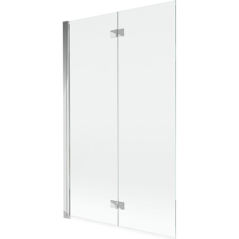 Mexen Mist paroi de douche 2 volets gauche 110 x 150 cm, transparent, chrome - 8A9-110-002-01-00-L
