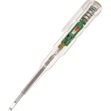 royaluxe -Induction Électrique Test Stylo Tournevis Sonde Lumière Tension Test Détect AC/DC 70-250 V Test Stylo Fil Test 1 pcs (1/5)