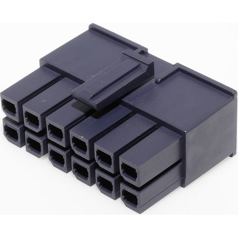 Molex Boîtier femelle pour câble Nbr total de pôles 12 Pas: 5.7 mm 1700010112 1 pc(s) Bag